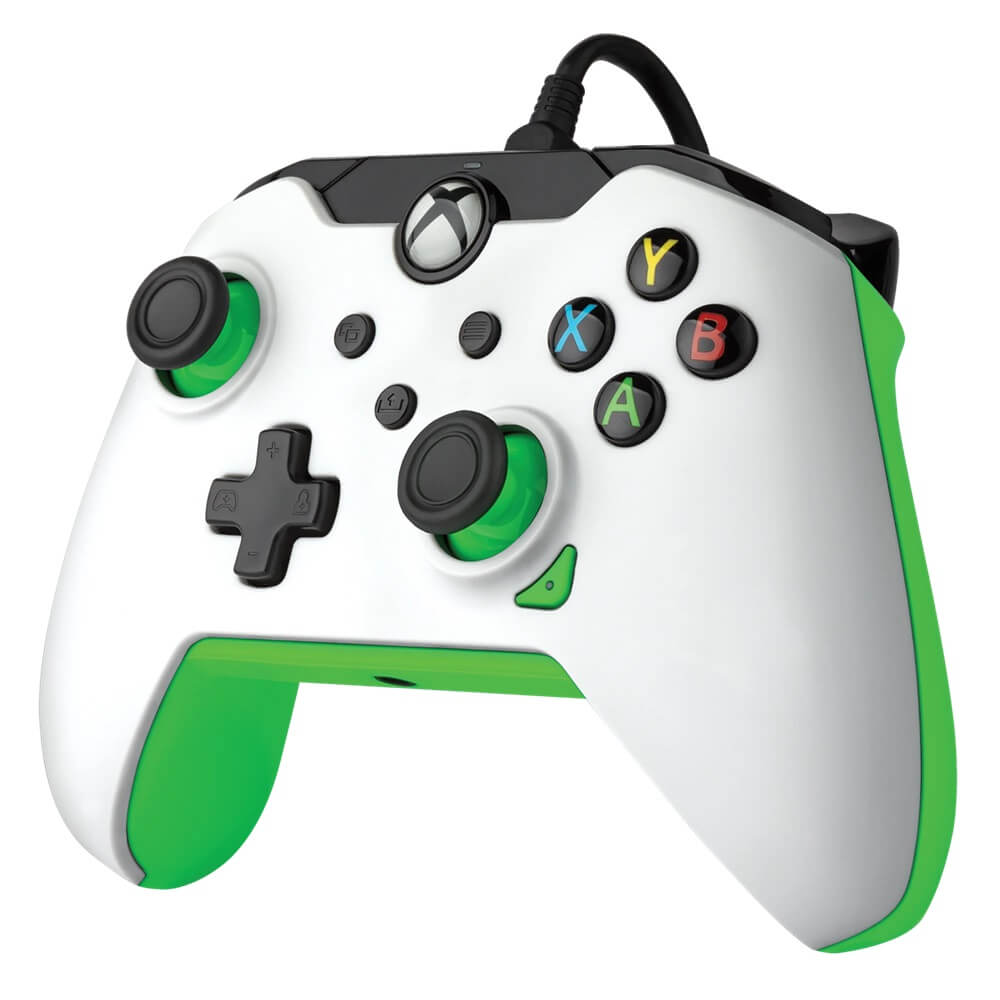 PDP Wired Controller for Xbox Series X|S & PC – Neon White image 3