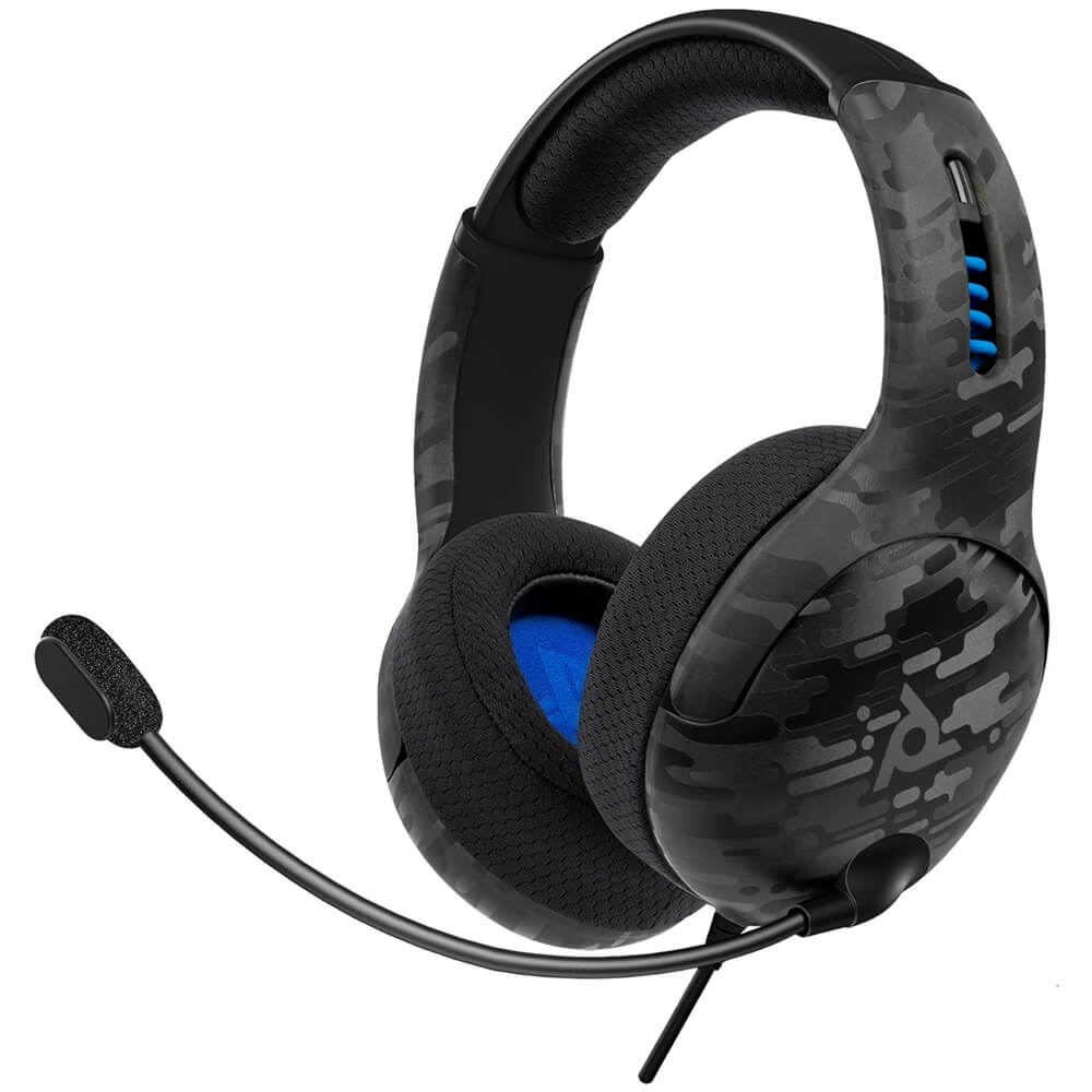 PDP LVL50 Wired Headset for PlayStation 4/5 & PC – Black image 1