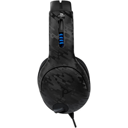 PDP LVL50 Wired Headset for PlayStation 4/5 & PC – Black — rear view