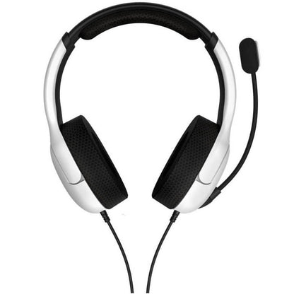 PDP LVL40 Wired Headset for PlayStation 5 & PC – White — side view