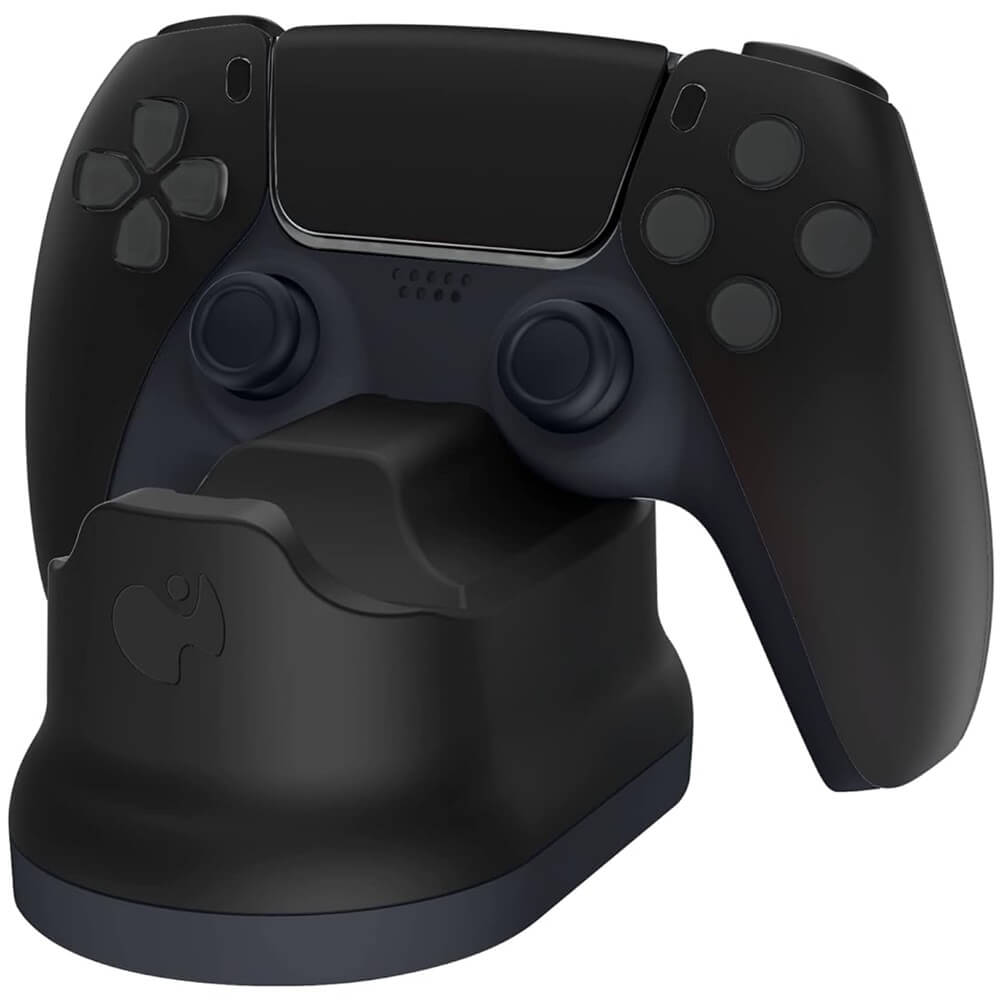 PDP MetaVolt Dual Rapid Charger for PS5 Controllers – Black image 1