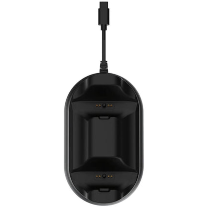 PDP MetaVolt Dual Rapid Charger for PS5 Controllers – Black — rear view