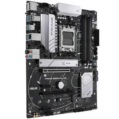 ASUS PRIME B650-PLUS AM5 ATX Motherboard (90MB1BS0-M0EAY0) — side view