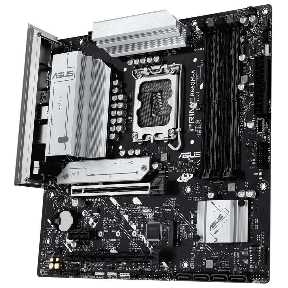 ASUS PRIME B860M-A-CSM LGA1851 mATX Motherboard image 4