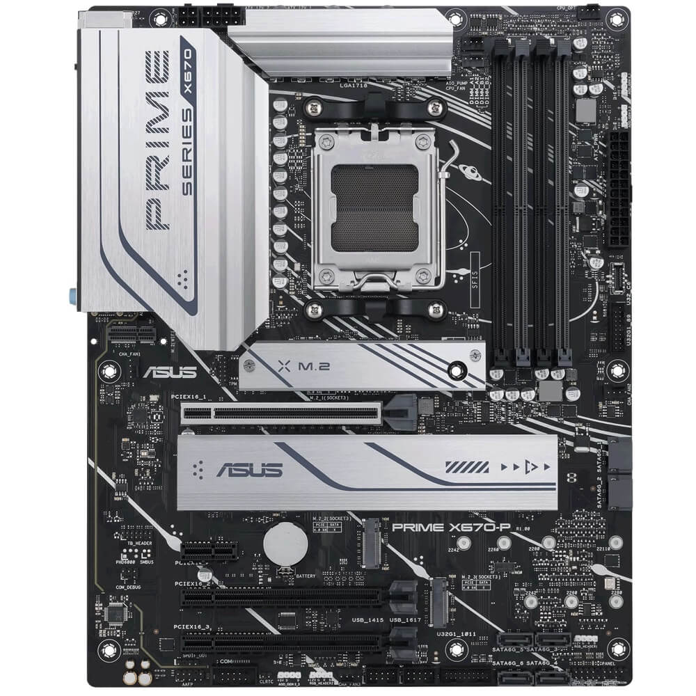ASUS PRIME X670-P AM5 ATX Motherboard (90MB1BU0-M0EAY0) image 2