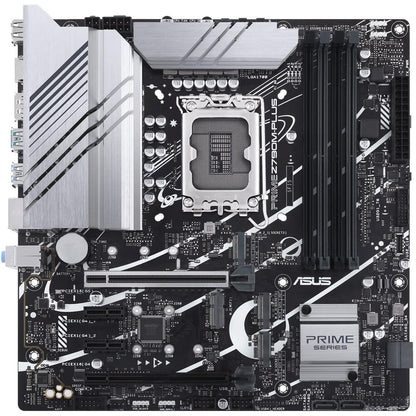 ASUS PRIME Z790M-PLUS LGA1700 mATX Motherboard (90MB1E70-M0EAY0) — front view
