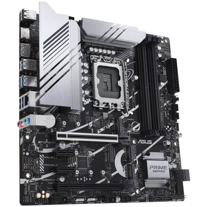 ASUS PRIME Z790M-PLUS LGA1700 mATX Motherboard (90MB1E70-M0EAY0) — rear view