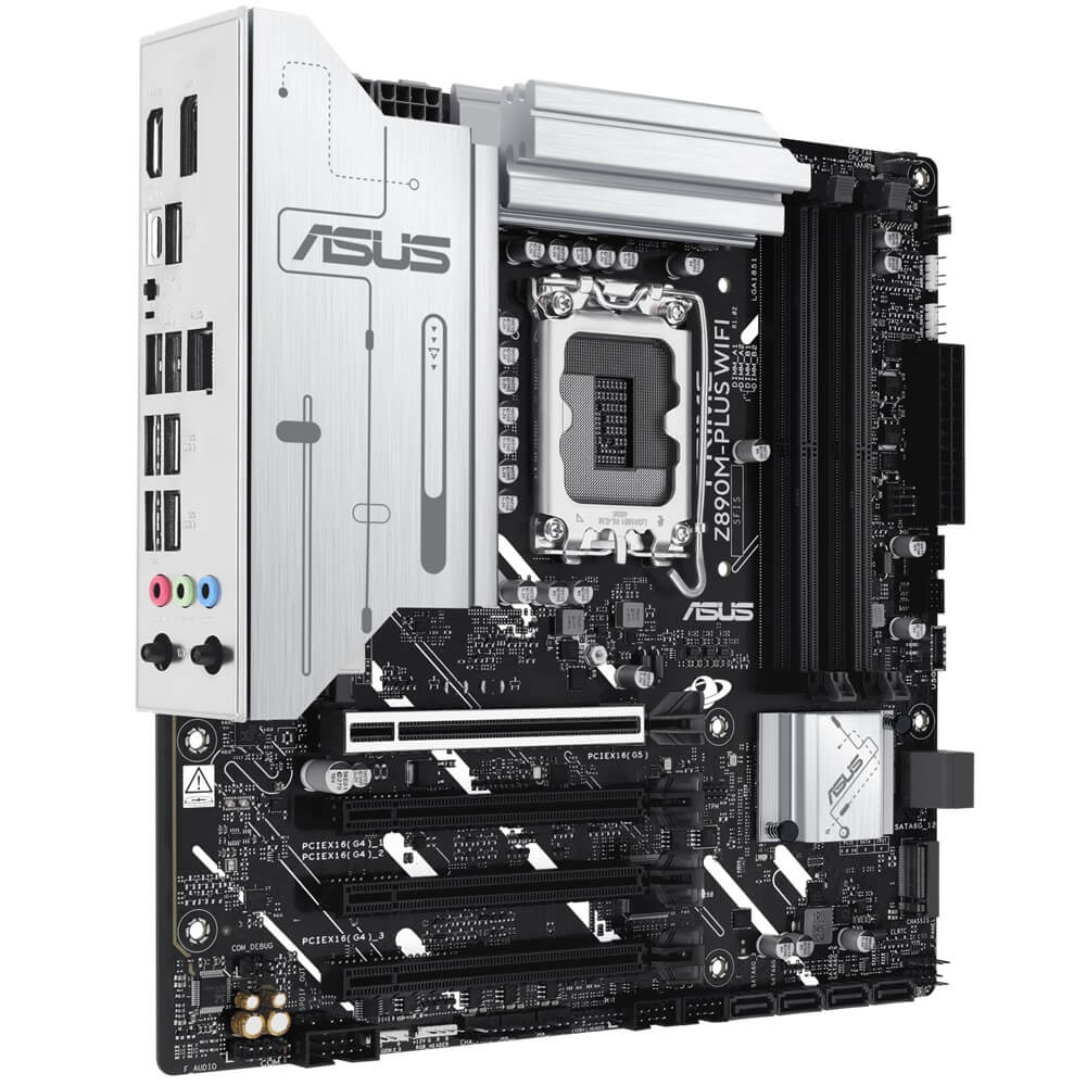 ASUS PRIME Z890M-PLUS WIFI LGA1851 mATX Motherboard (90MB1J80-M0EAY0) image 3