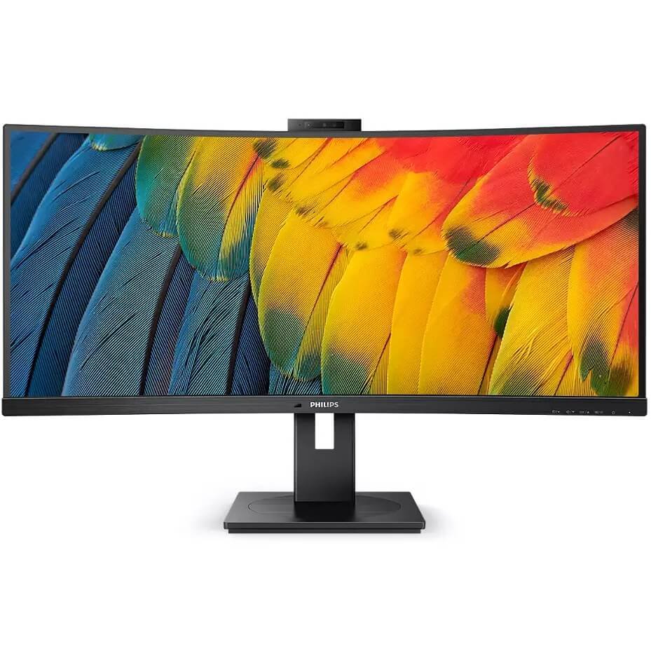 Philips 34B1U5600CH 34″ WQHD Curved UltraWide USB-C Monitor (34B1U5600CH) image 1