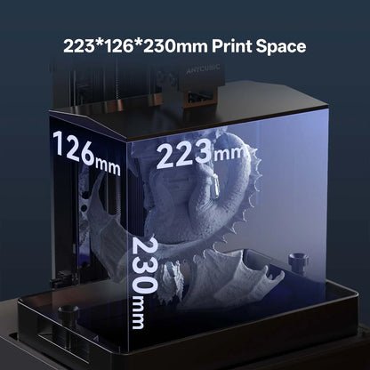 Anycubic Photon Mono M7 3D Printer — ports and connectors