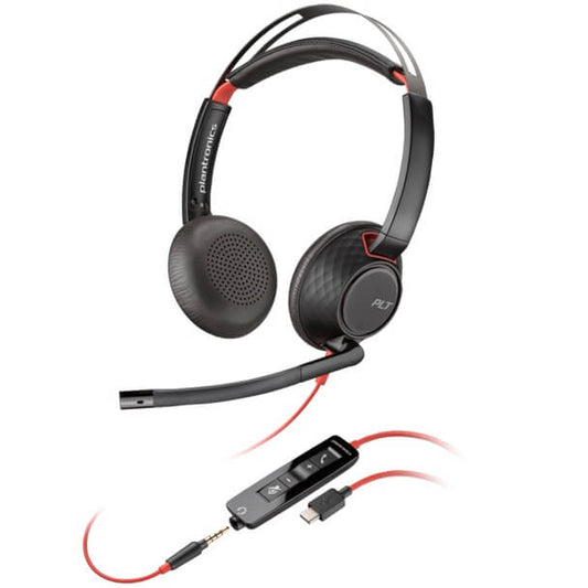 Poly Blackwire 5220 Stereo USB-C Headset (8X231AA) image 1
