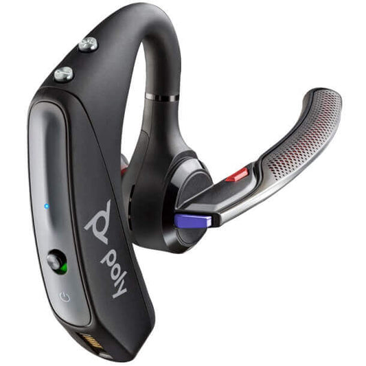 Poly Voyager 5200-M Office Headset + USB-A to Micro USB Cable (8H5Q4AA) image 1