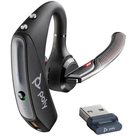 Poly Voyager 5200 USB-A Bluetooth Headset (7K2F3AA) image 1