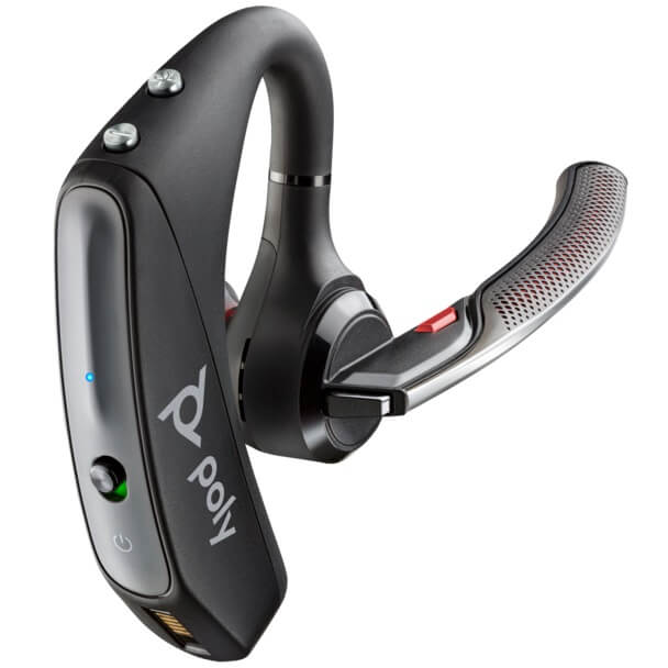 Poly Voyager 5200 USB-A Bluetooth Headset (7K2F3AA) — front view
