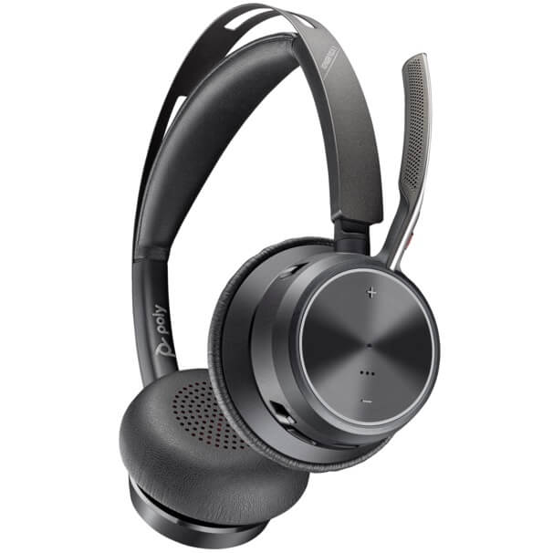 Poly Voyager Focus 2 USB-C Headset (76U47AA) — side view
