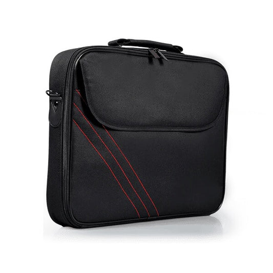 Port Designs S15 15.6″ Clamshell Laptop Bag – Black & Red (150038) image 2