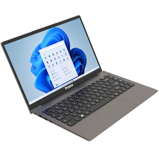 Proline V146 Notebook PC – Ryzen 7-5700U / 14″ HD / 8GB RAM / 256GB SSD / Win 11 Home / Grey (V146R7K) image 2