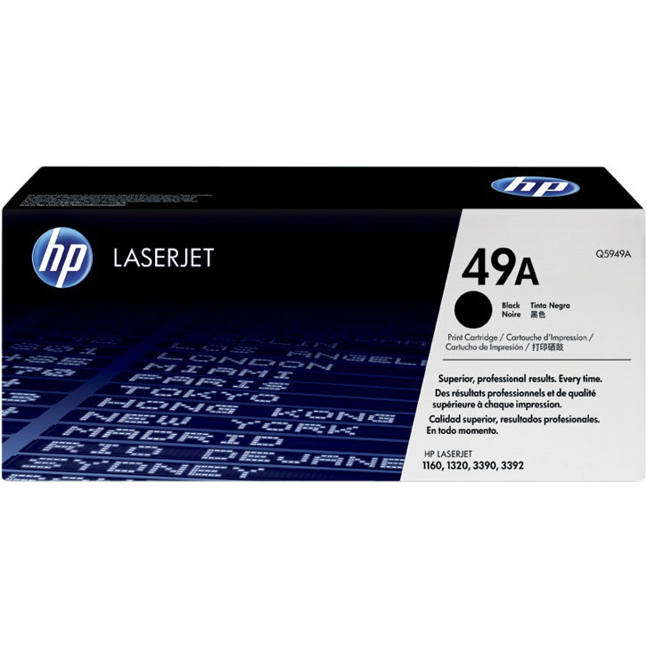 HP 49A Black Toner LaserJet Cartridge (Q5949A) image 1