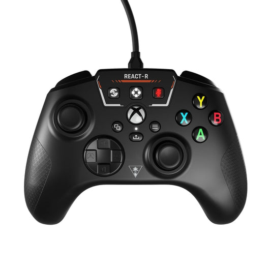 Turtle Beach REACT-R Wired Controller for Xbox Series X|S and PC – Black image 1