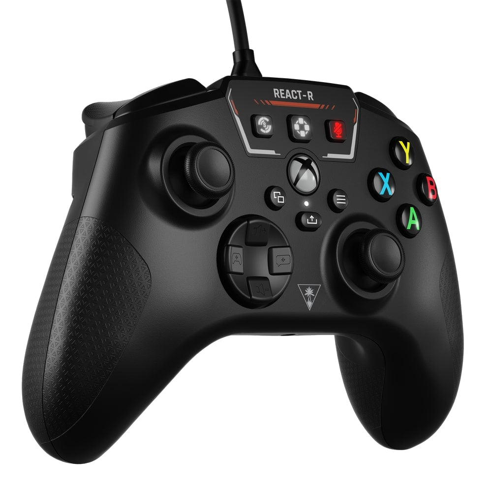 Turtle Beach REACT-R Wired Controller for Xbox Series X|S and PC – Black image 2