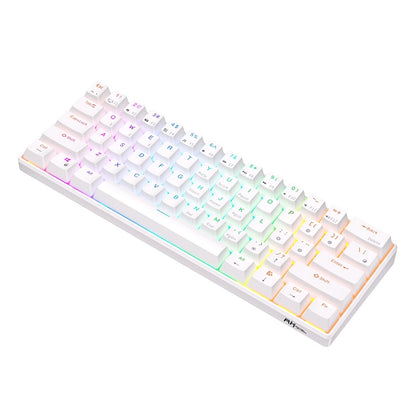 Royal Kludge RK61 Mini Wireless Keyboard (RK-61W-RED) — side view