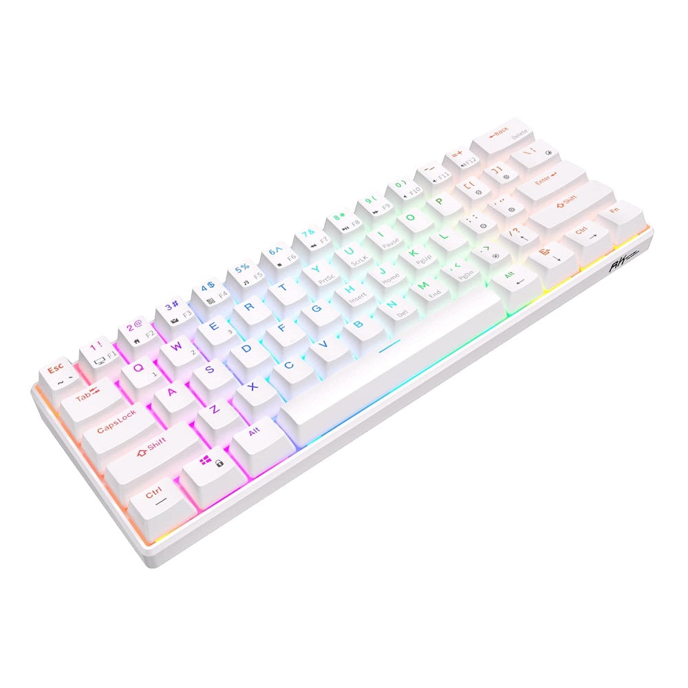 Royal Kludge RK61 Mini Wireless Keyboard (RK-61W-RED) image 2
