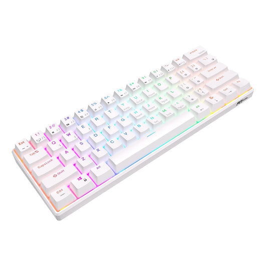 Royal Kludge RK61 Mini Wireless Keyboard (RK-61W-RED) image 2