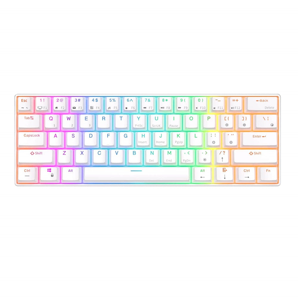 Royal Kludge RK61 Mini Wireless Keyboard (RK-61W-BLUE) image 1