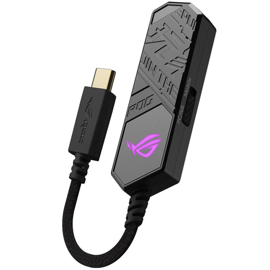 ASUS ROG Clavis USB-C Digital-to-Analog Audio Converter With RGB (90YH02N0-B2UA00) image 1