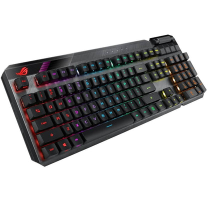 ASUS ROG Claymore II Gaming Mechanical Keyboard (90MP01W0-BKUA00) — front view
