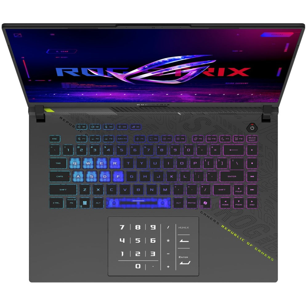 ASUS ROG Strix G16 G614 Gaming Notebook PC – Ryzen 9 8940HX / 16 WQXGA / 16GB RAM / 1TB SSD / NVIDIA RTX 5070 8GB / Win 11 Home (G614PP-91610GR0W) image 4