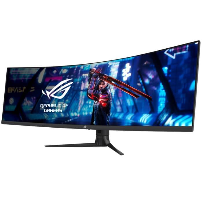 ASUS ROG Strix XG49WCR 49” DQHD Curved Gaming Monitor (90LM08I0-B01170) image 3