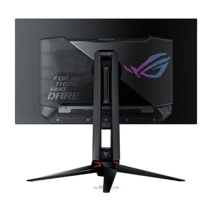 ASUS ROG Swift OLED PG27AQDP 26.5-inch QHD Gaming Monitor (90LM0A20-B01A70) — rear view