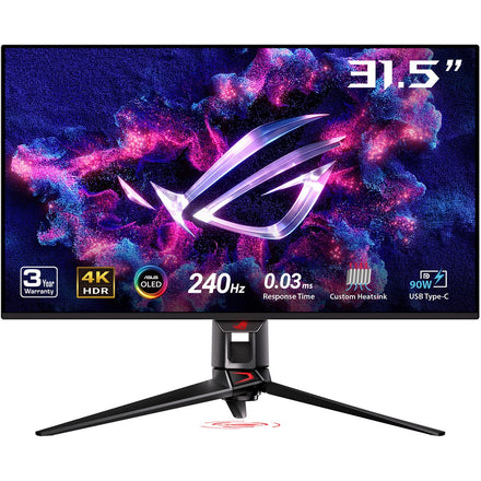 ASUS ROG Swift OLED PG32UCDM 32″ 4K QD-OLED 240Hz Gaming Monitor (PG32UCDM)