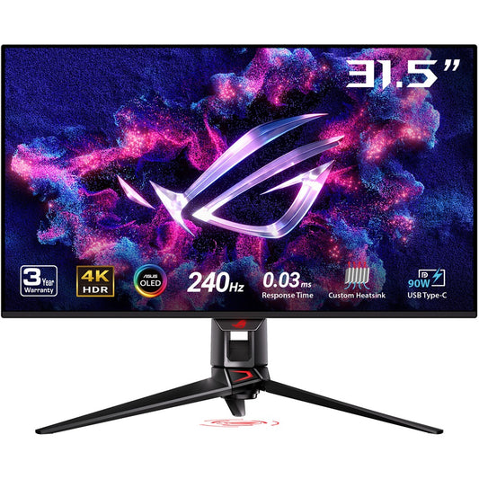 ASUS ROG Swift OLED PG32UCDM 32″ 4K QD-OLED 240Hz Gaming Monitor (PG32UCDM) image 1