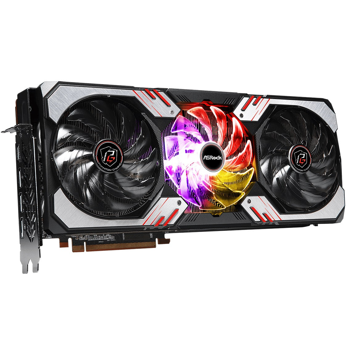 ASRock Radeon RX 6900 XT Phantom Gaming D 16G OC GDDR6 Graphics Card image 3