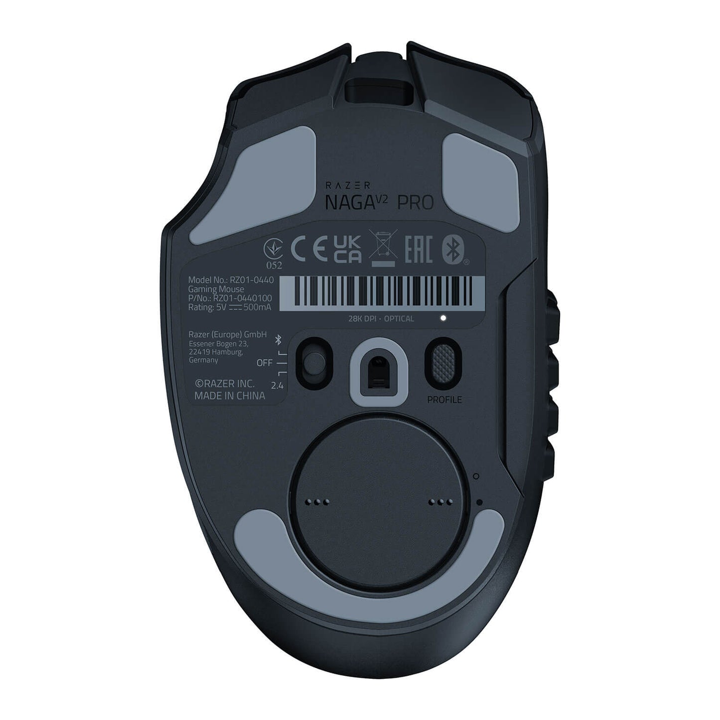 Razer Naga V2 Pro Wireless Gaming Mouse (RZ01-04400100-R3G1) image 4