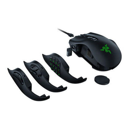 Razer Naga V2 Pro Wireless Gaming Mouse (RZ01-04400100-R3G1) — side view