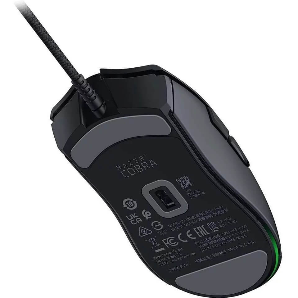 Razer Cobra Lightweight Wired Gaming Mouse with Razer Chroma RGB – Black (RZ01-04650100-R3M1) image 4