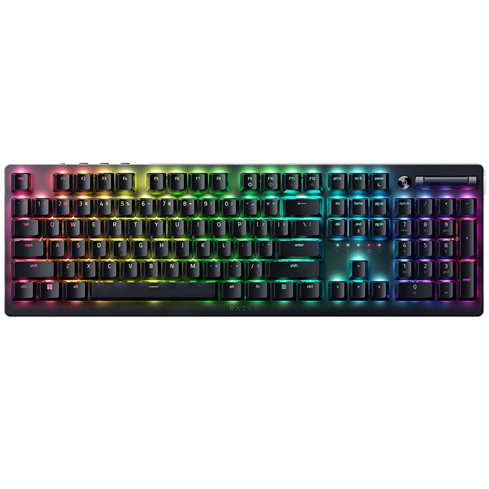 Razer DeathStalker V2 Pro Linear Wireless Low-Profile RGB Optical Gaming Keyboard – Black (RZ03-04360100-R3M1) image 1