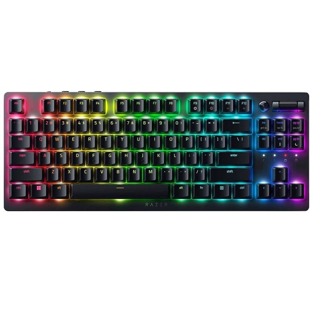 Razer DeathStalker V2 Pro Tenkeyless Wireless Low-Profile RGB Optical Keyboard – Black (RZ03-04370100-R3M1) image 1