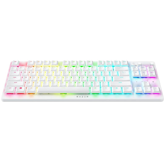 Razer DeathStalker V2 Pro Tenkeyless Wireless Low-Profile RGB Optical Keyboard – White (RZ03-04373500-R3M1) image 1