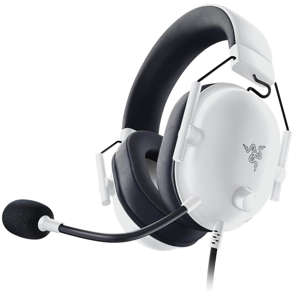 Razer BlackShark V2 X Wired eSports Gaming Headset – White (RZ04-03240700-R3M1) image 1