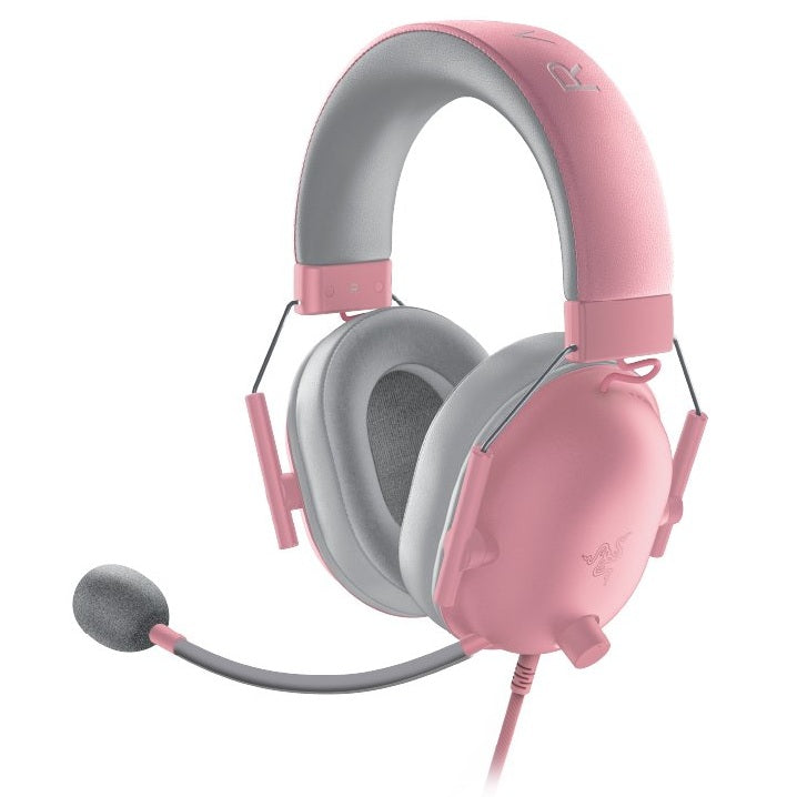 Razer BlackShark V2 X Wired eSports Gaming Headset – Quartz Pink (RZ04-03240800-R3M1) image 1