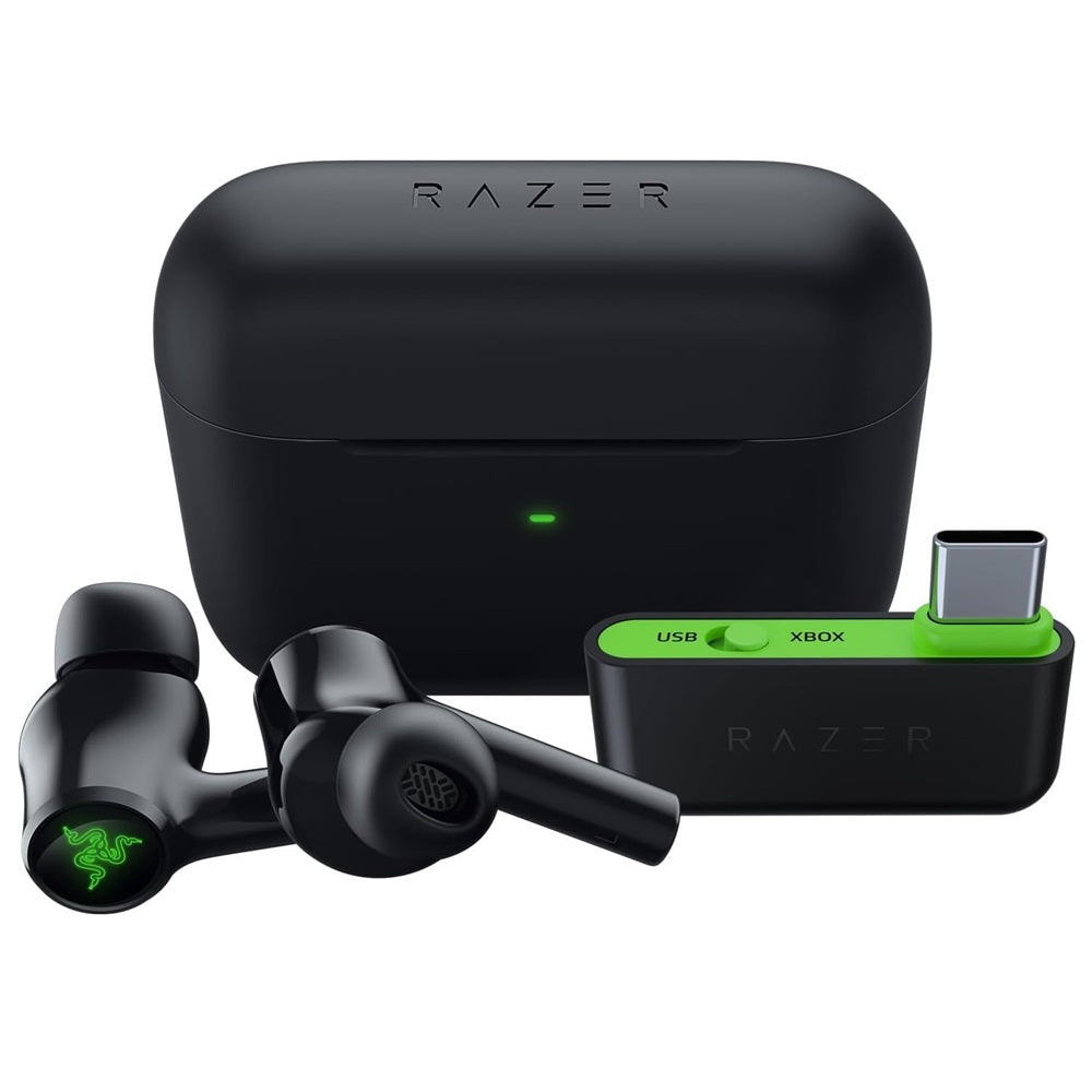 Razer Hammerhead HyperSpeed Wireless Multiplatform Gaming Earbuds for Xbox Series X|S (RZ12-03820200-R3G1) image 1