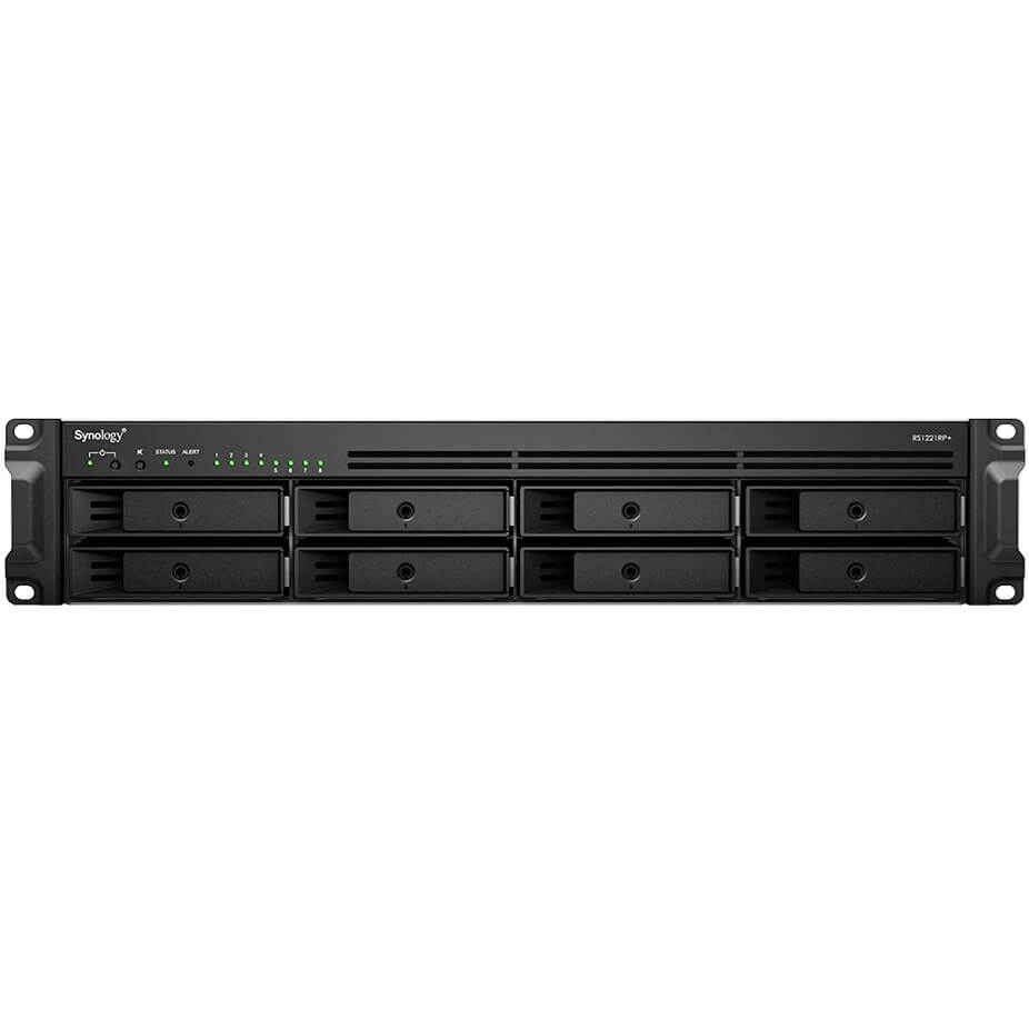 Synology RackStation RS1221RP+ 8-Bay 2U NAS Enclosure (RS1221RP+) image 1