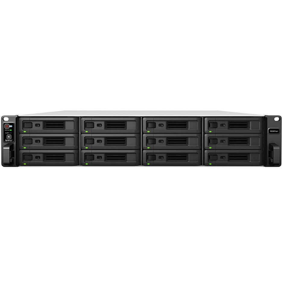 Synology RackStation RS3621xs+ 12-Bay 2U NAS Enclosure (RS3621xs+) image 1