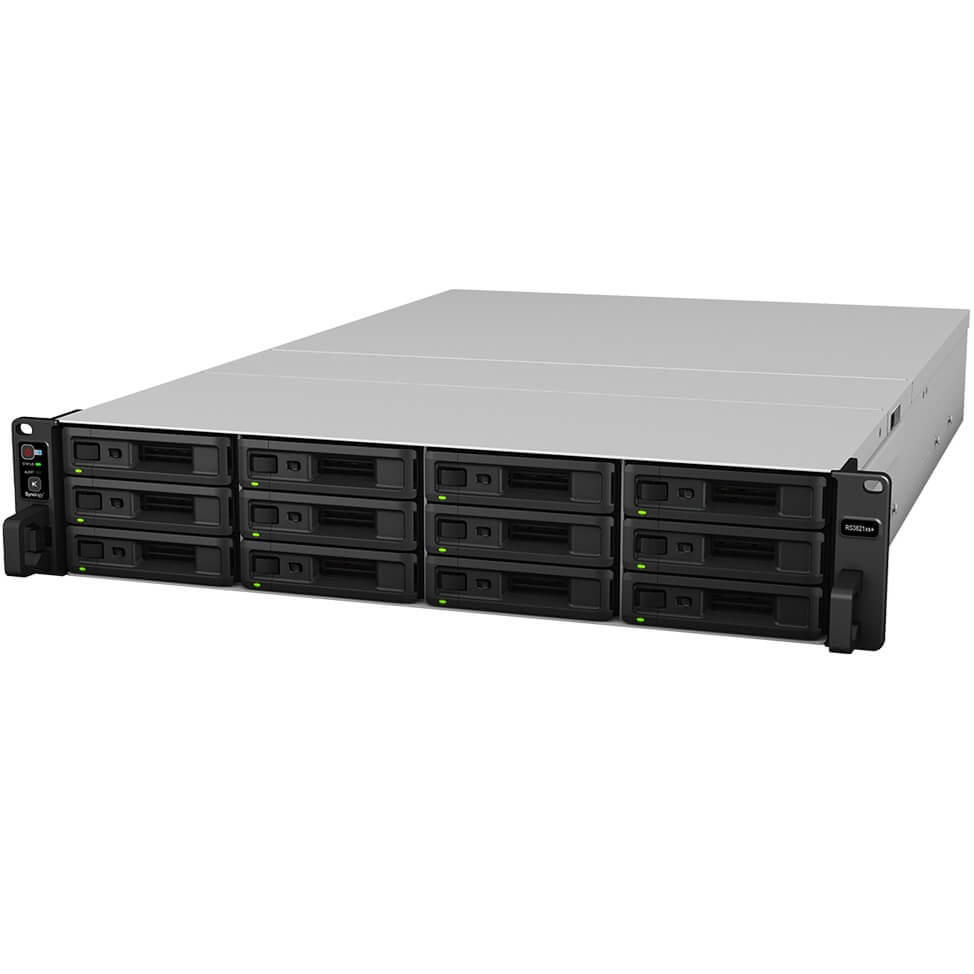 Synology RackStation RS3621xs+ 12-Bay 2U NAS Enclosure (RS3621xs+) image 3