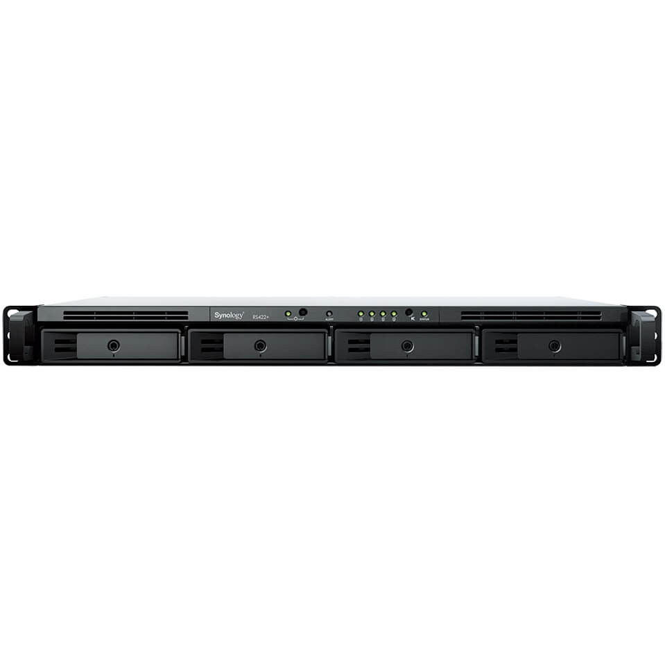 Synology RackStation RS422+ 4-Bay 1U NAS Enclosure (RS422+) image 1