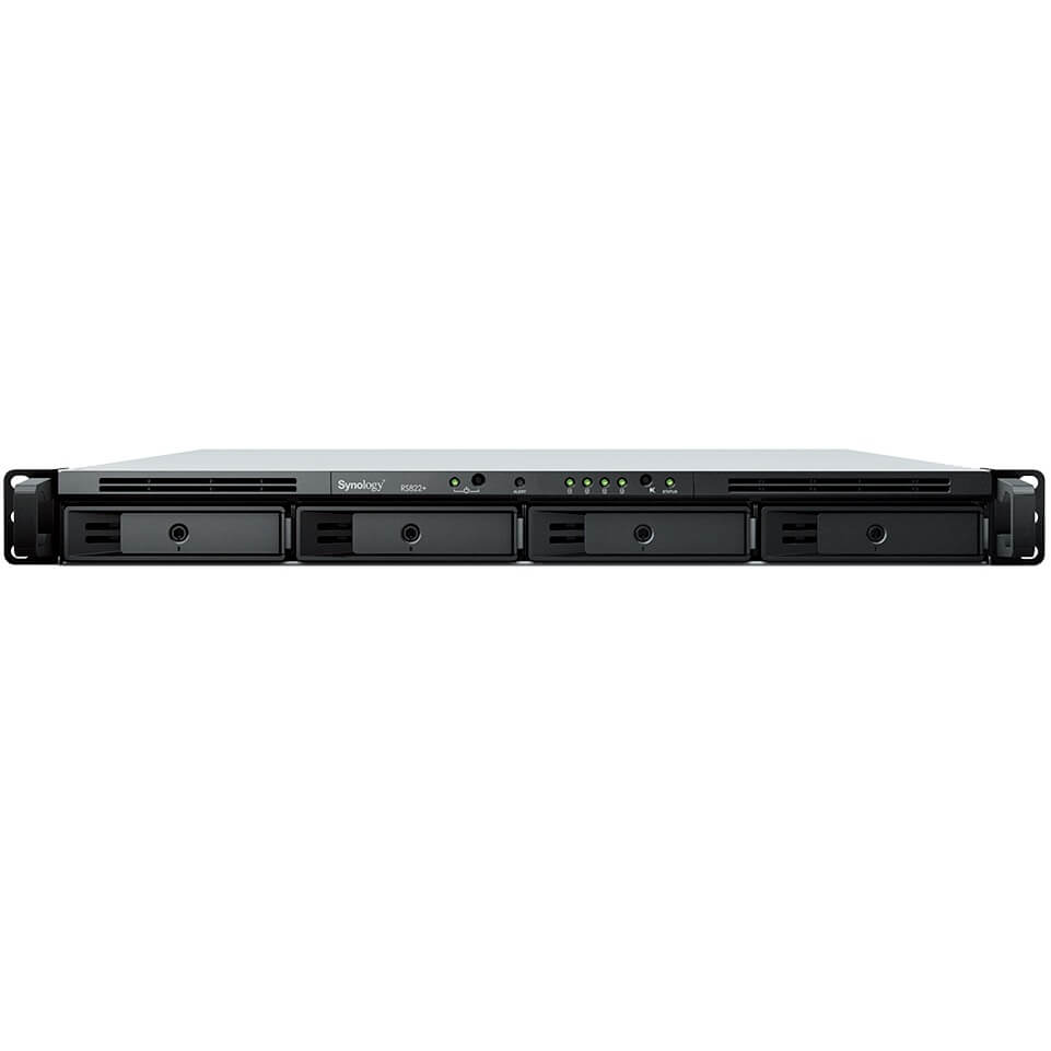 Synology RackStation RS822+ 4-Bay 1U NAS Enclosure (RS822+) image 1